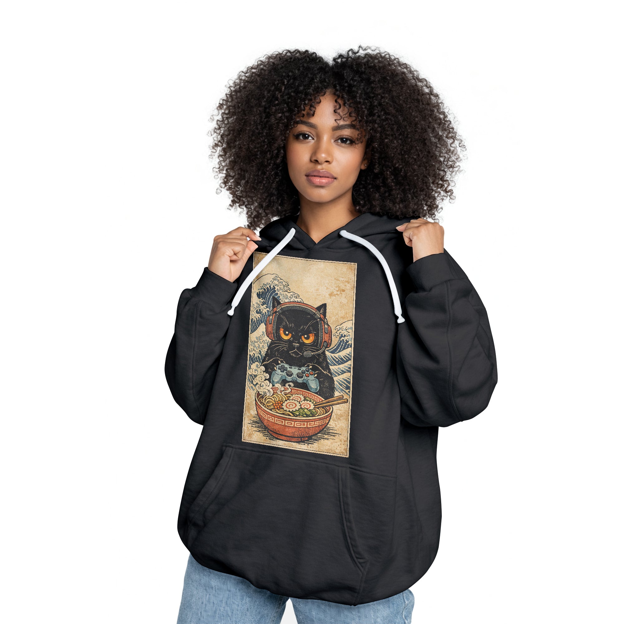 Inspira Paws Cat And Gaming Hoodie