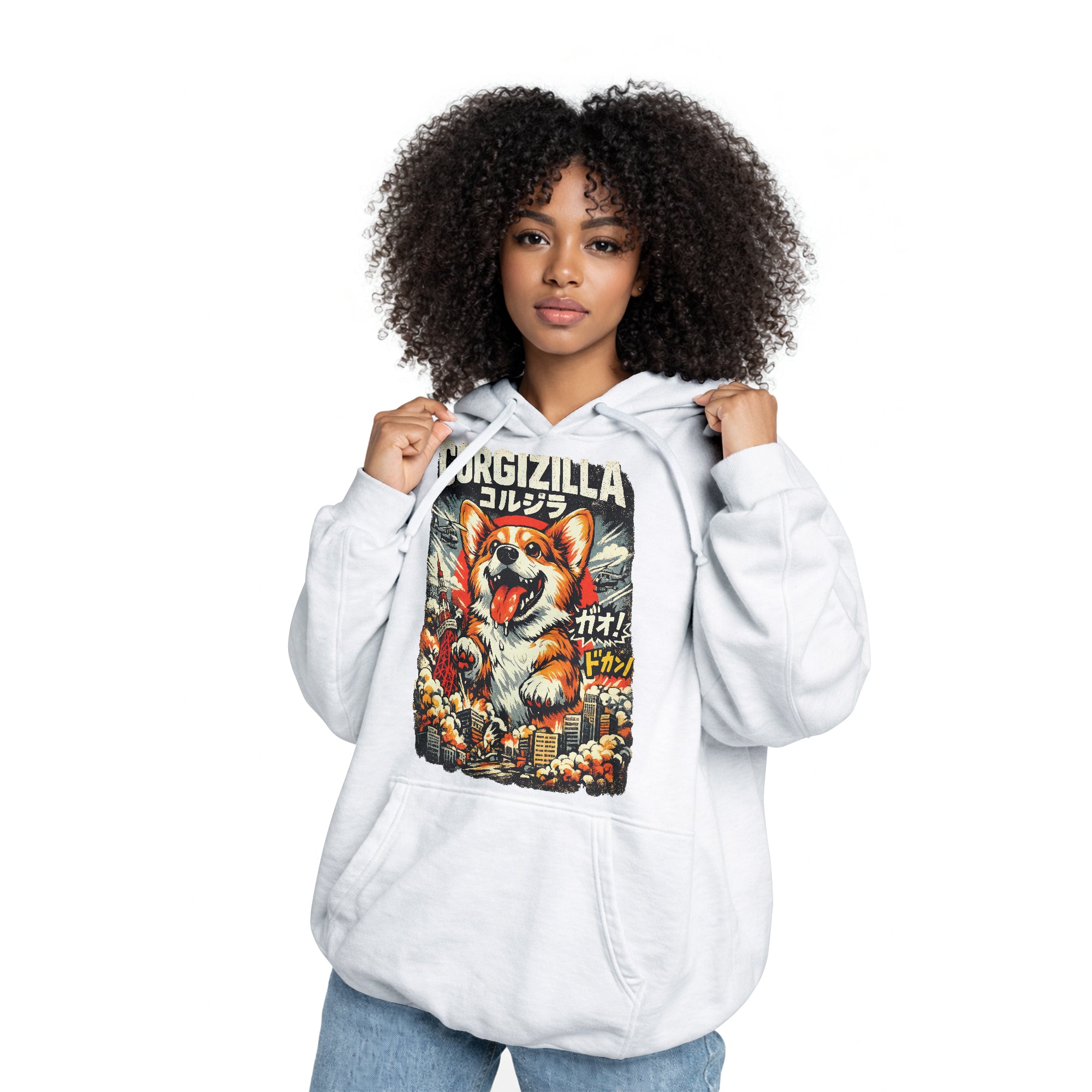 Inspira Paws CorgiZilla Hoodie