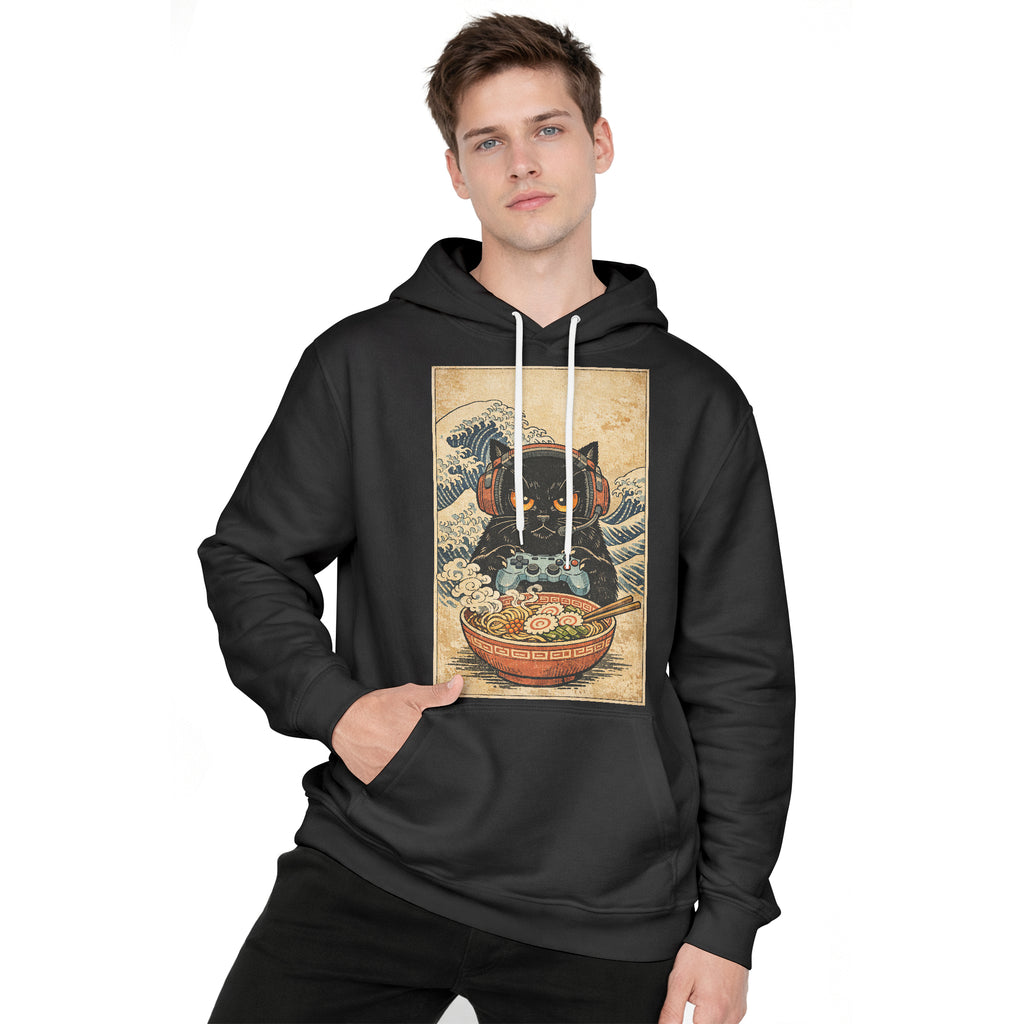 Inspira Paws Cat And Gaming Hoodie