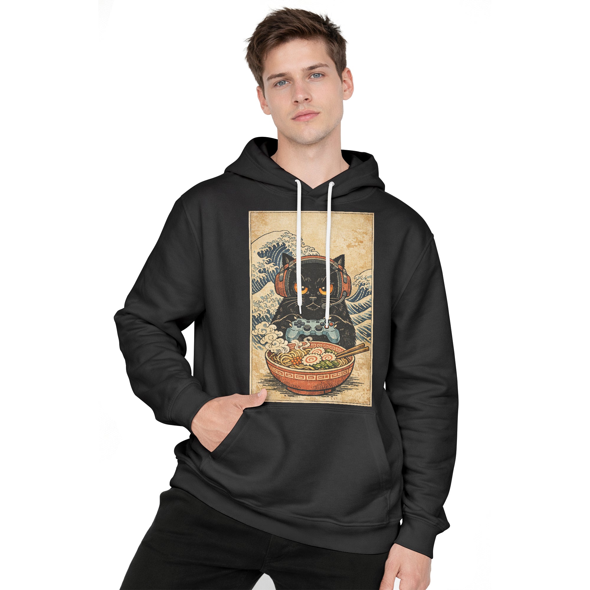 Inspira Paws Cat And Gaming Hoodie