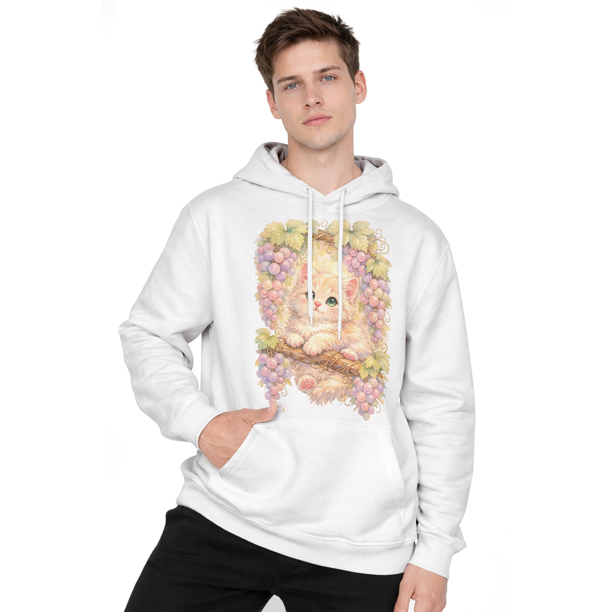 Inspira Paws Grape Cat Hoodie