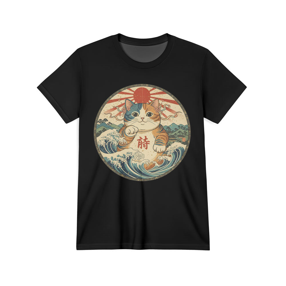 Inspira Paws Catzilla Monster Graphic T-Shirt