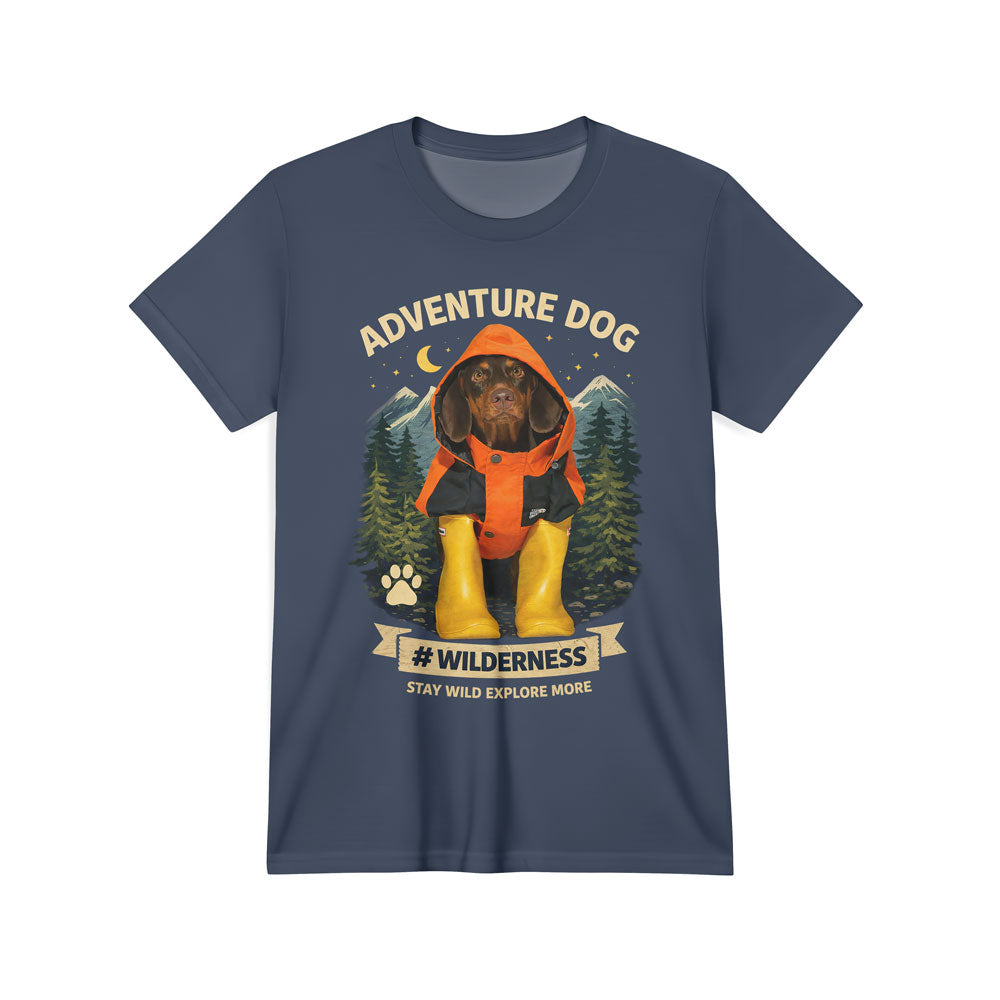 Inspira Paws Loyal Dog Companion Graphic T-Shirt