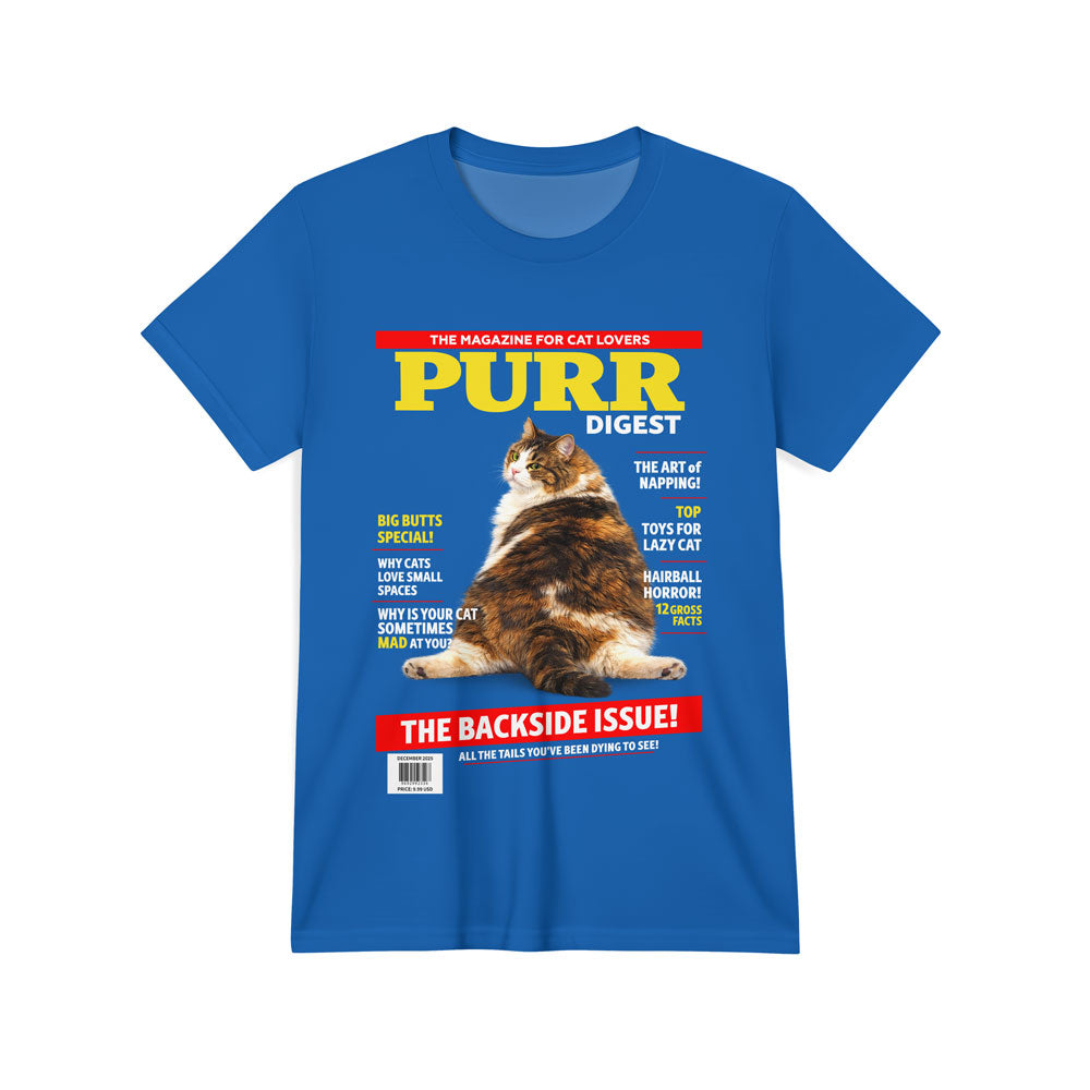 Inspira Paws Purr Cat Graphic T-Shirt