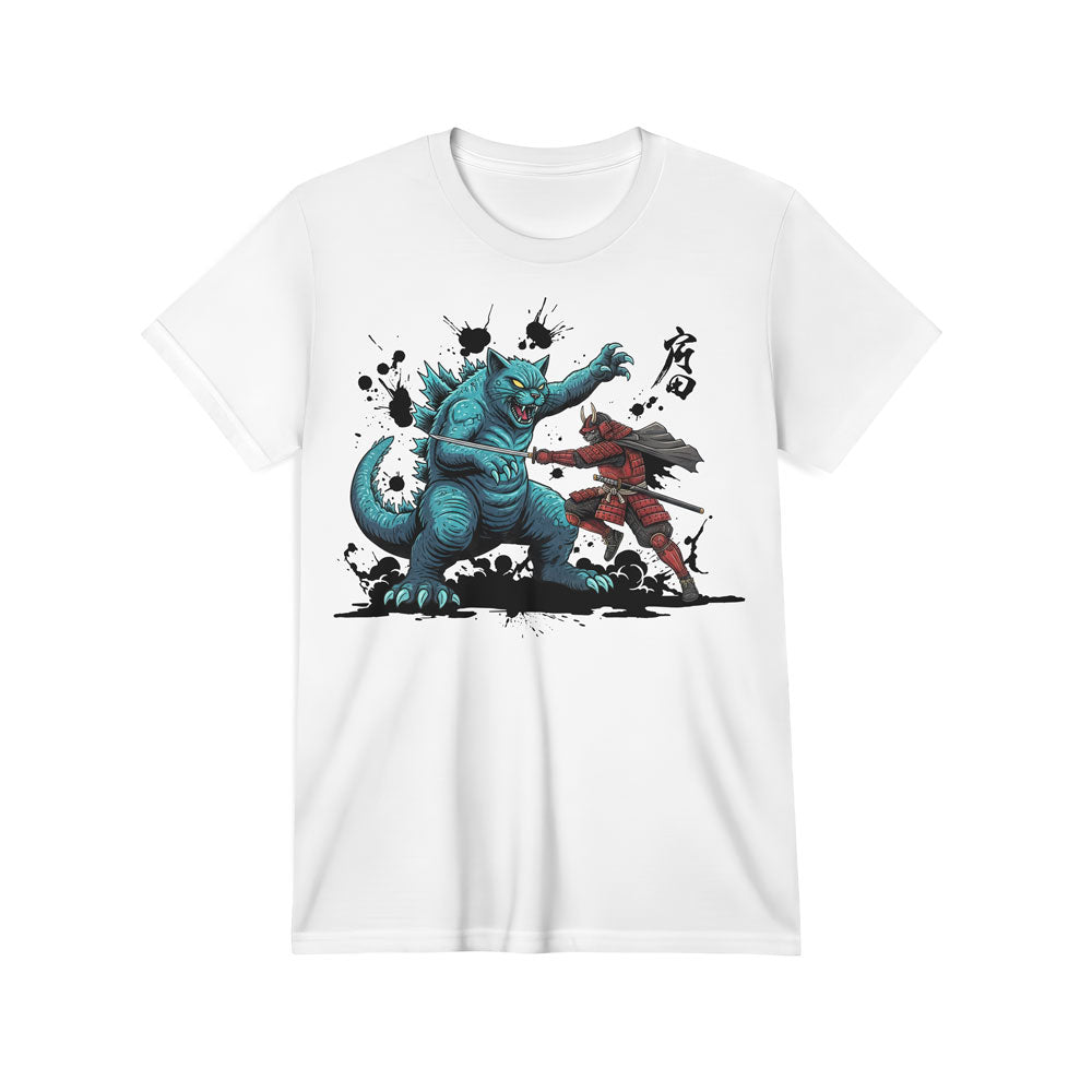 Inspira Paws Catzilla Legendary Graphic T-Shirt