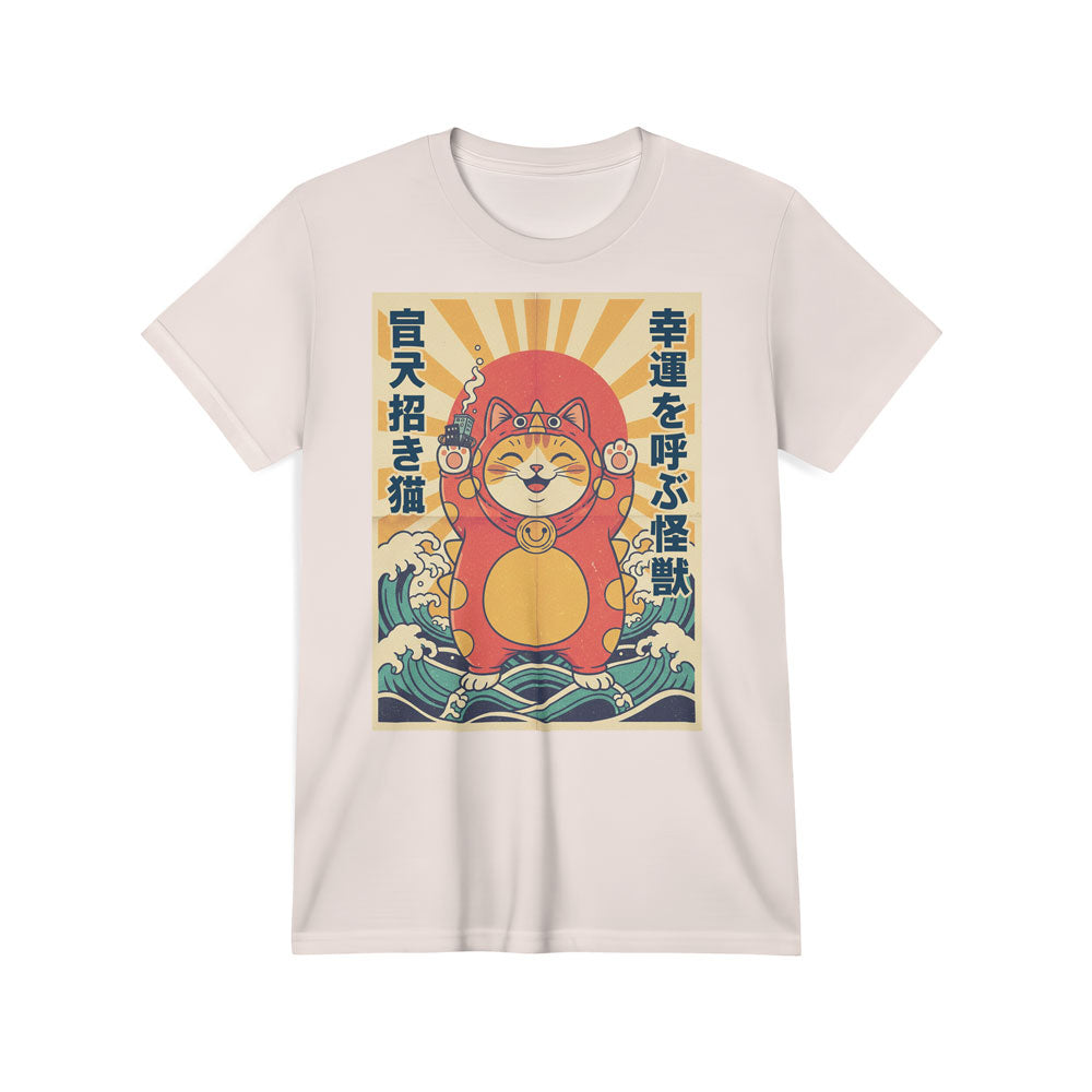 Inspira Paws Catzilla Monster Graphic T-Shirt