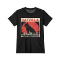 Inspira Paws Catzilla Red Sun Graphic T-Shirt