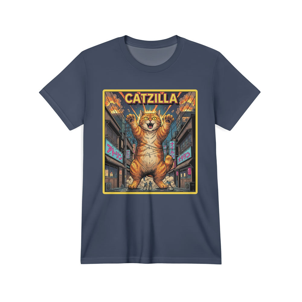 Inspira Paws Catzilla King of Cats Graphic T-Shirt