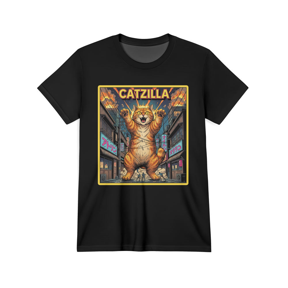 Inspira Paws Catzilla King of Cats Graphic T-Shirt