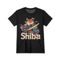 Inspira Paws Shiba Samurai Katana Graphic T-Shirt