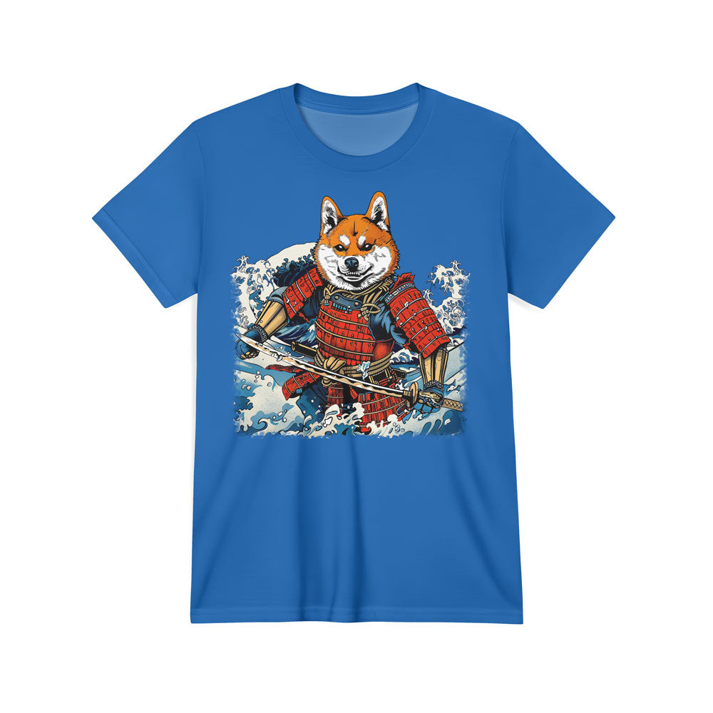 Inspira Paws Shiba Samurai Warrior Graphic T-Shirt