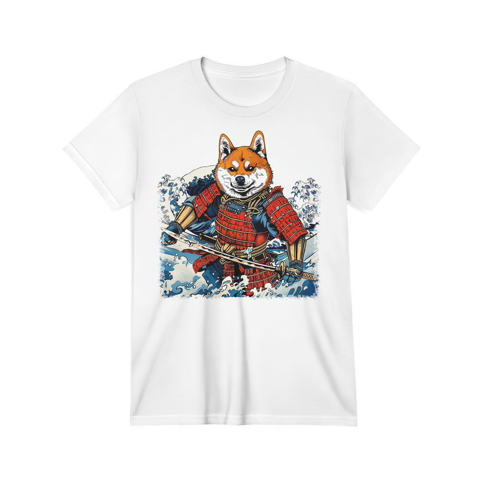 Inspira Paws Shiba Samurai Warrior Graphic T-Shirt