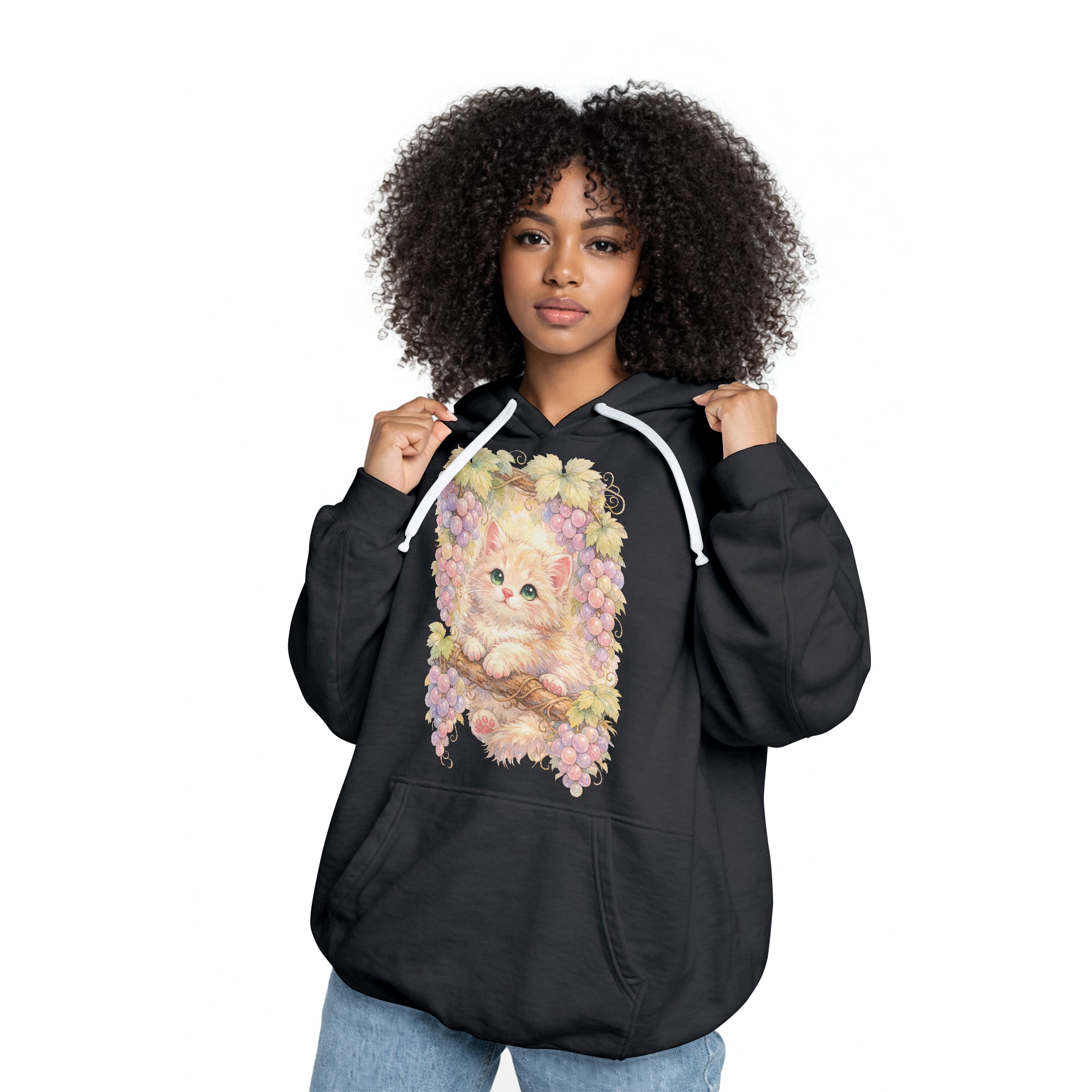 Inspira Paws Grape Cat Hoodie