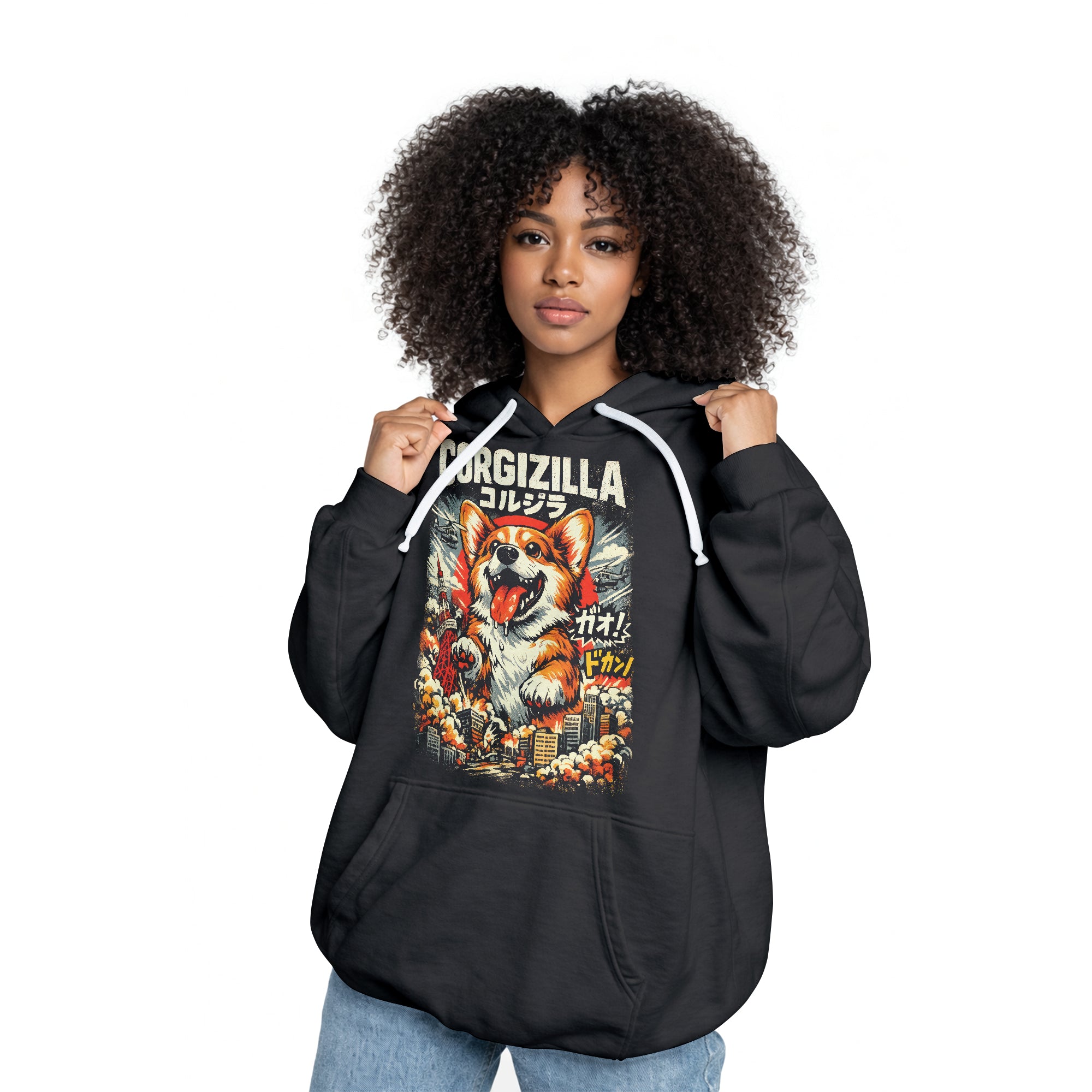 Inspira Paws CorgiZilla Hoodie