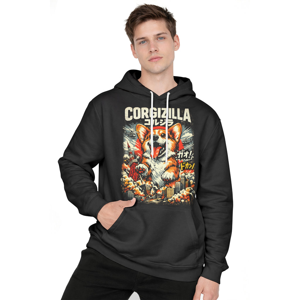 Inspira Paws CorgiZilla Hoodie