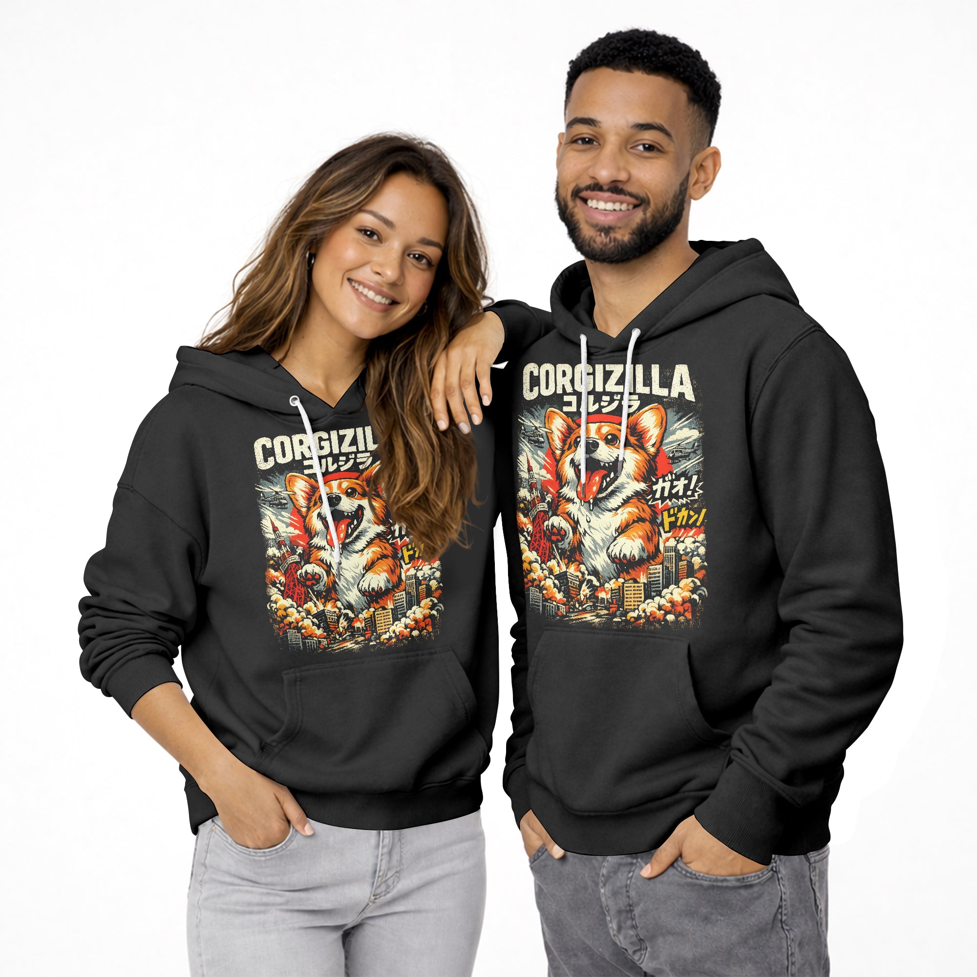 Inspira Paws CorgiZilla Hoodie