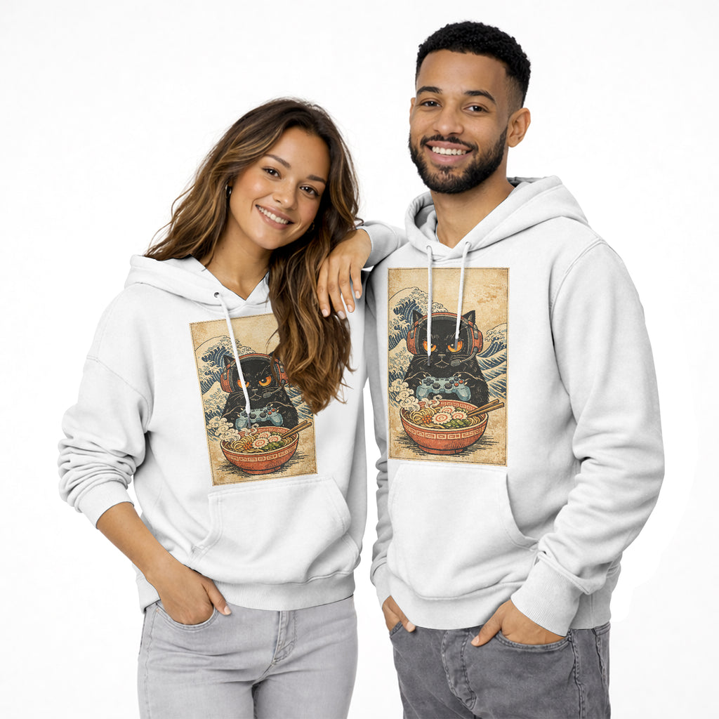Inspira Paws Cat And Gaming Hoodie