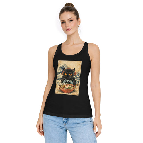Inspira Paws Catzilla Cyborg Sleeveless Tank Top