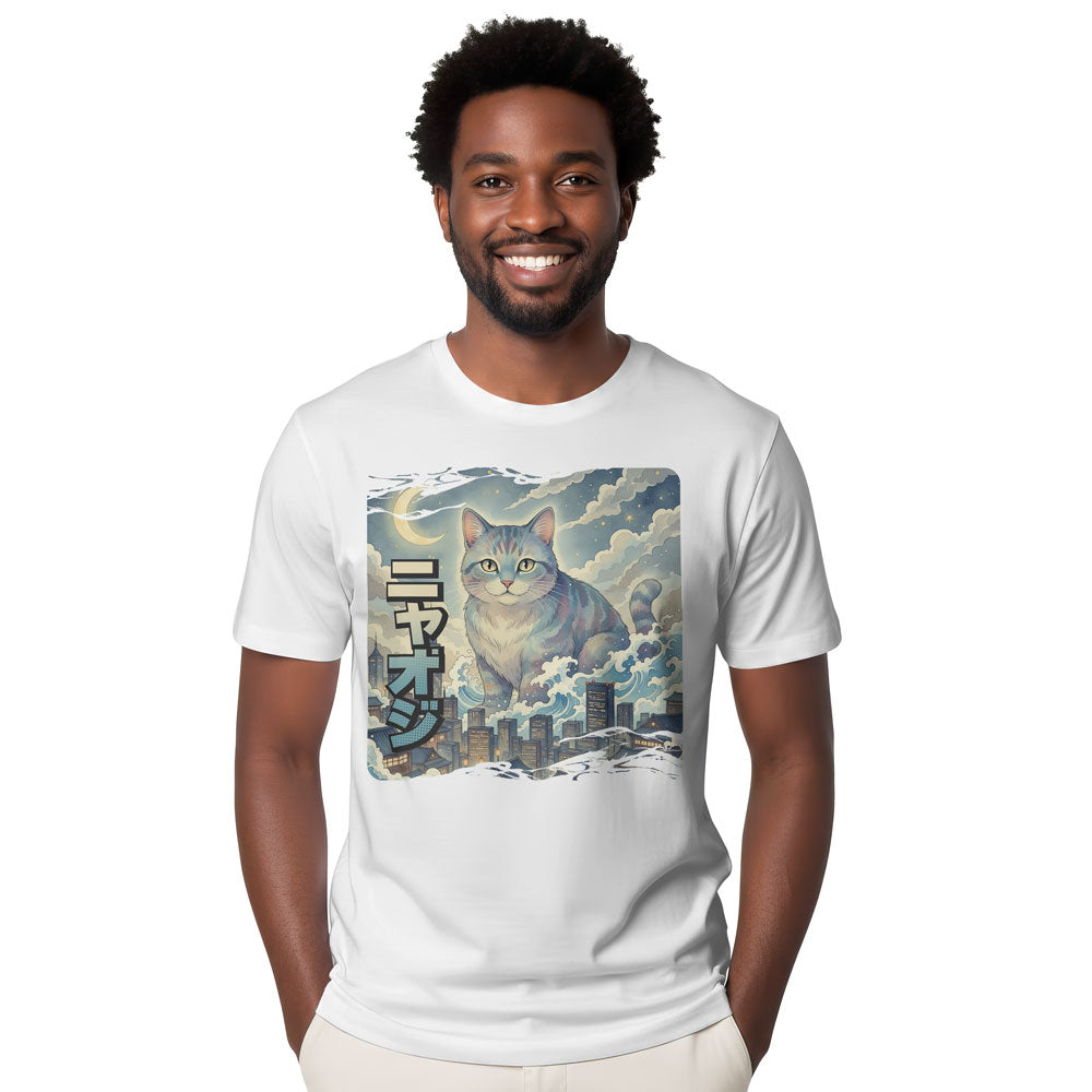 Inspira Paws Catzilla Kaiju Graphic T-Shirt