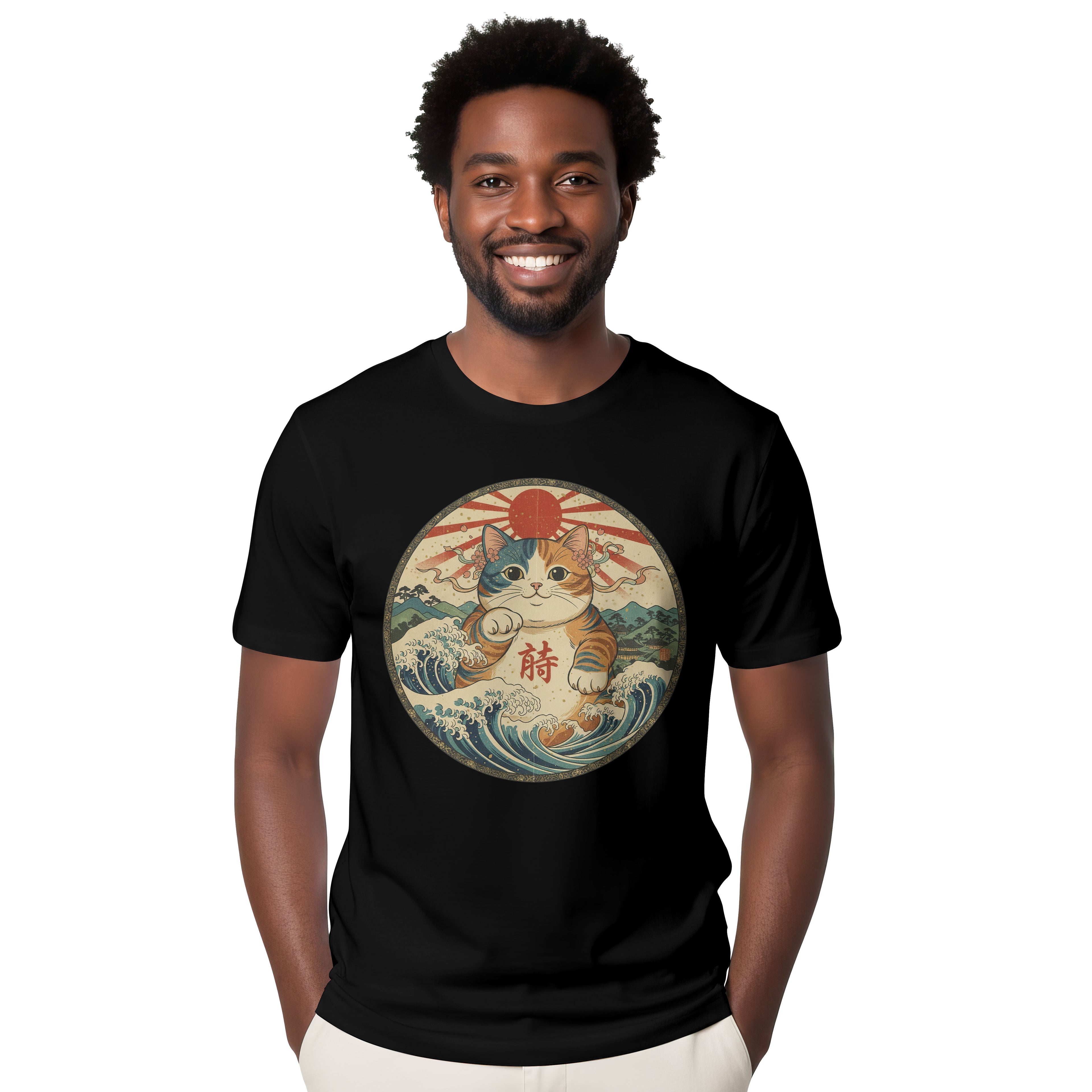 Inspira Paws Catzilla Monster Graphic T-Shirt