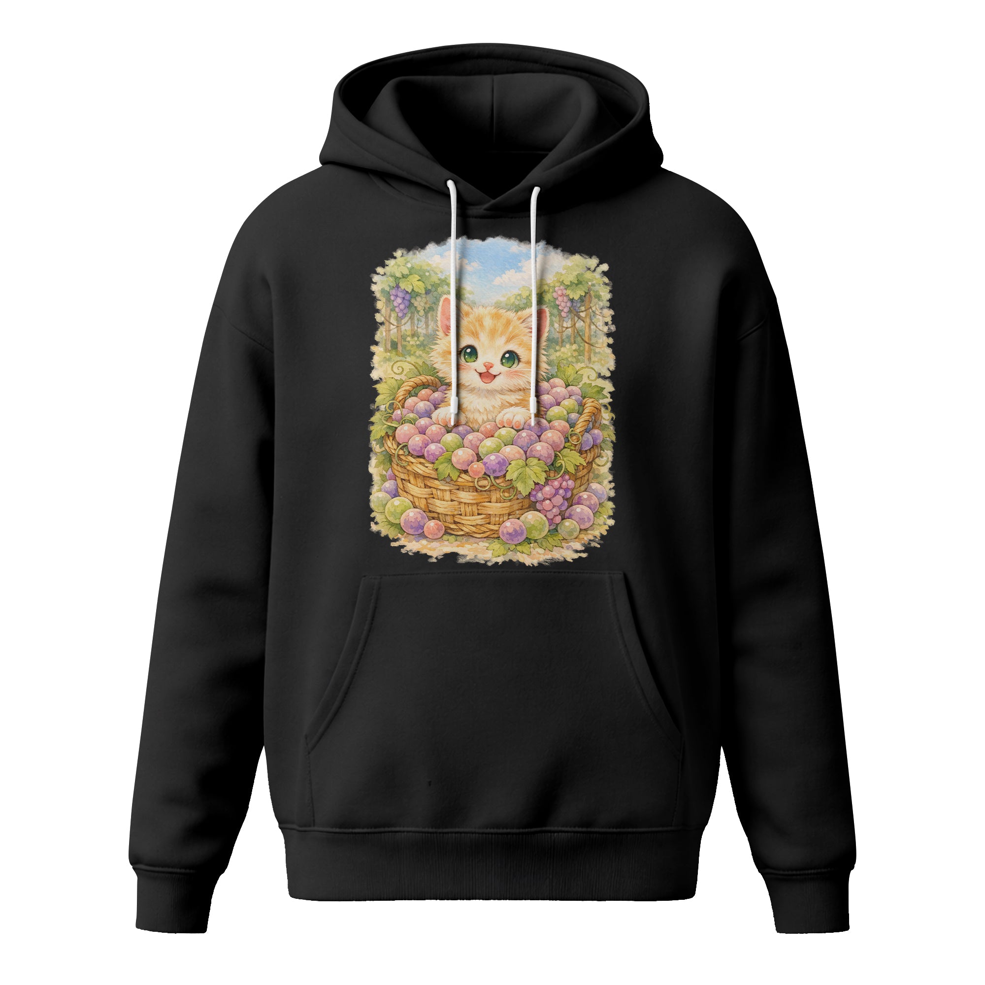 Inspira Paws Grape Cat Soft Hoodie
