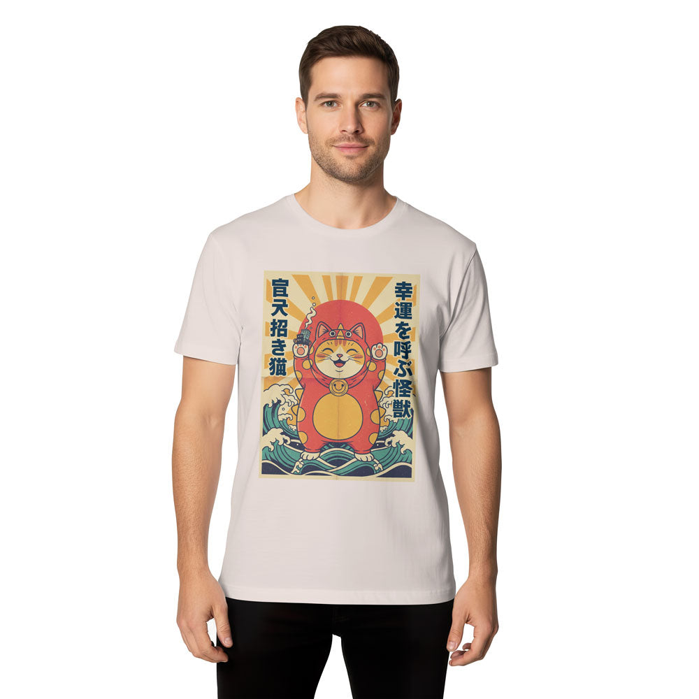 Inspira Paws Catzilla Monster Graphic T-Shirt