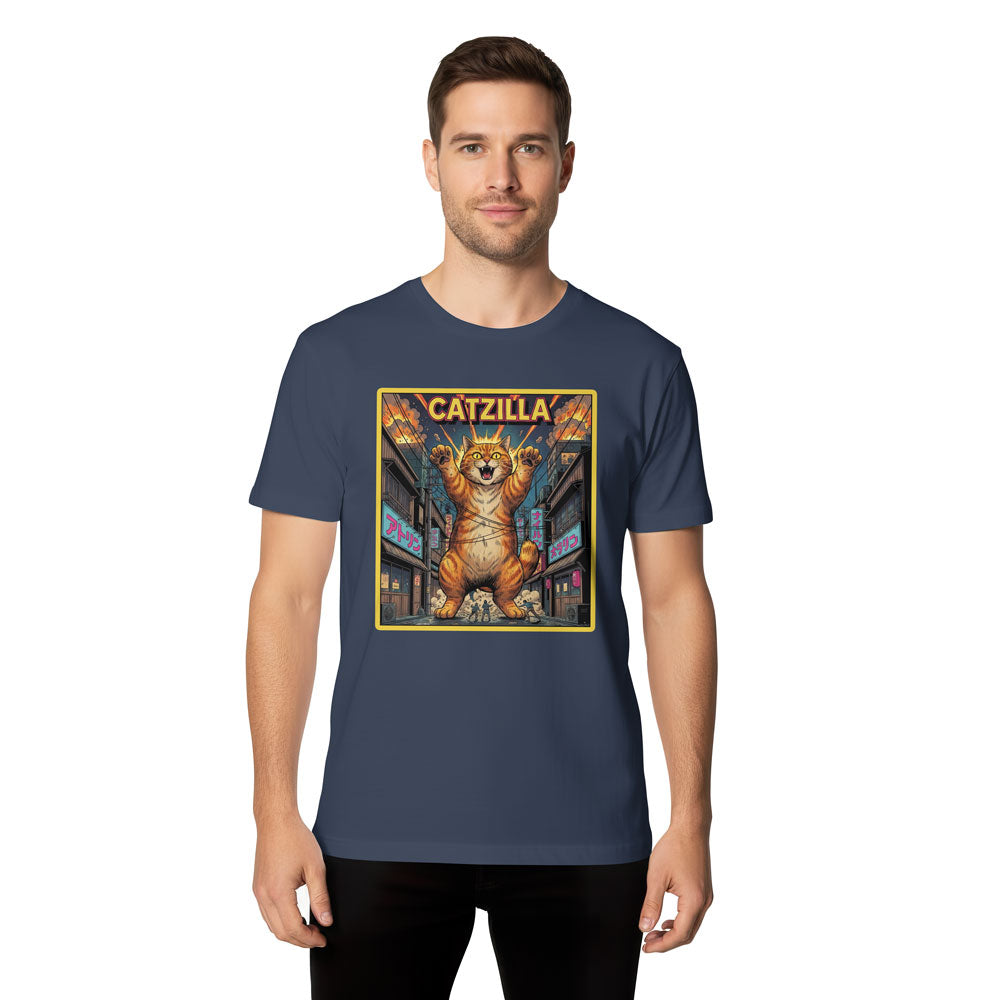 Inspira Paws Catzilla King of Cats Graphic T-Shirt