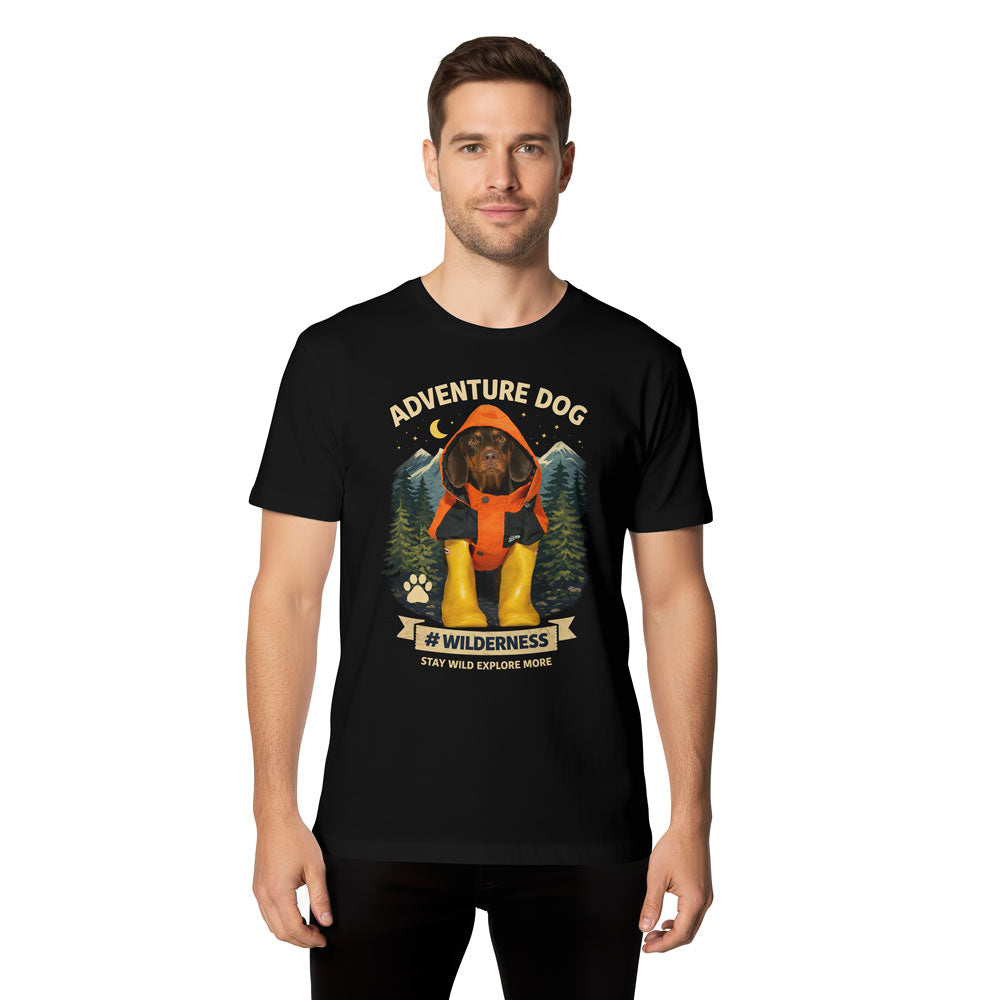 Inspira Paws Dalmatian Dog Graphic T-Shirt