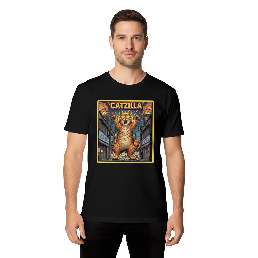 Inspira Paws Catzilla King of Cats Graphic T-Shirt