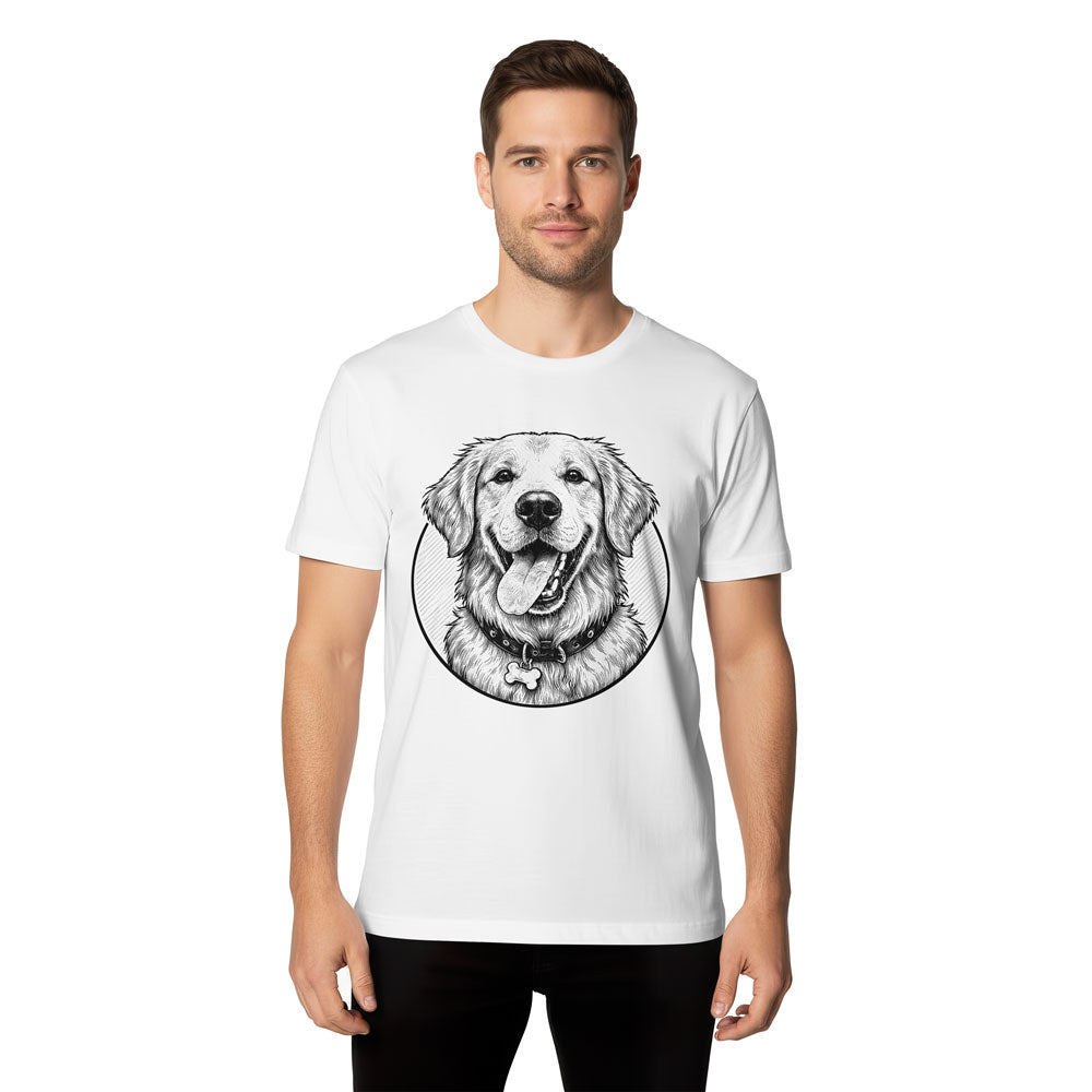 Inspira Paws Adventure Dog Mountain Graphic T-Shirt