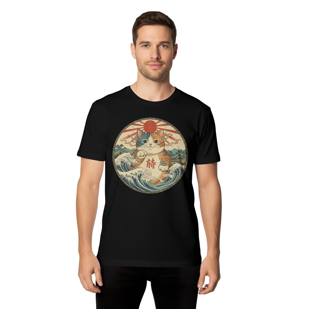 Inspira Paws Catzilla Monster Graphic T-Shirt