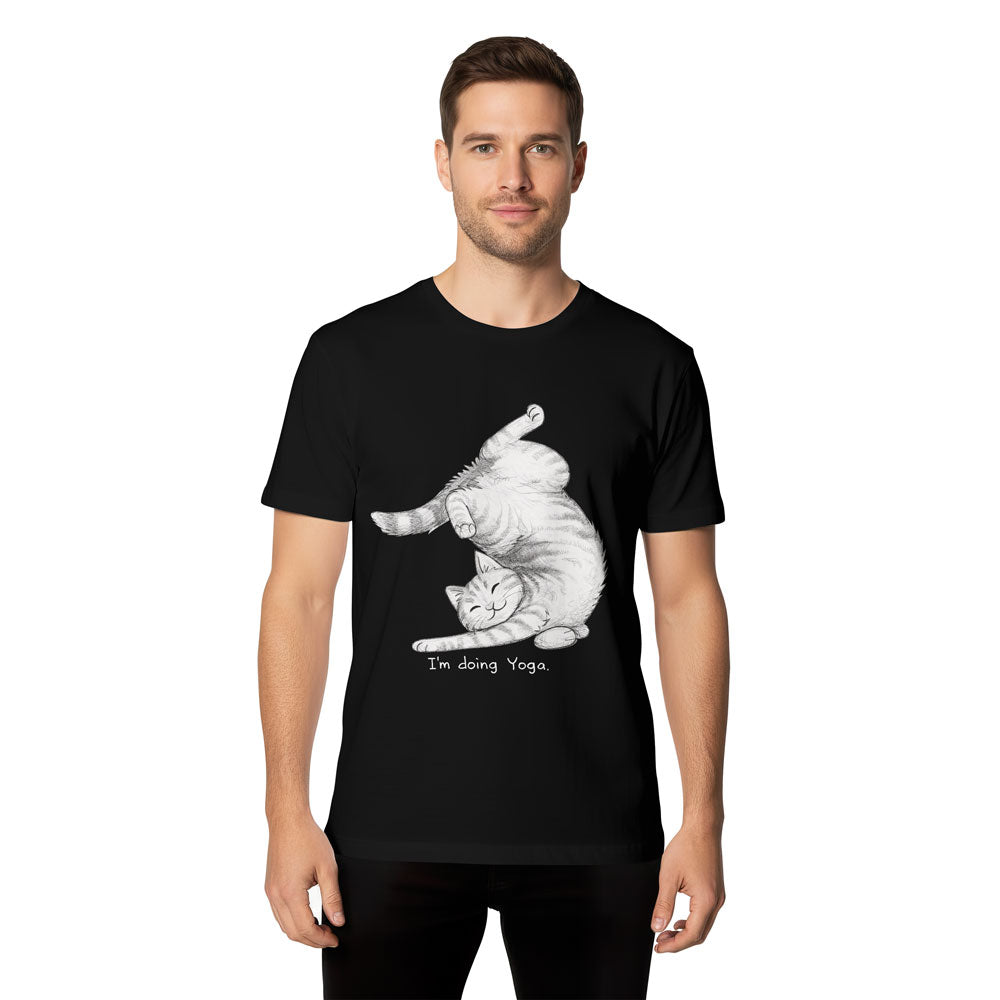 Inspira Paws Fierce Cat Graphic T-Shirt