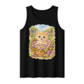 Inspira Paws Grape Cat Soft Sleeveless Tank Top