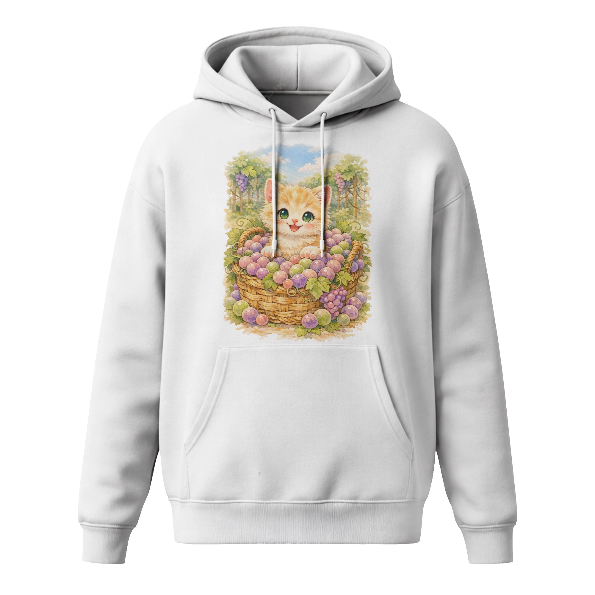 Inspira Paws Grape Cat Soft Hoodie