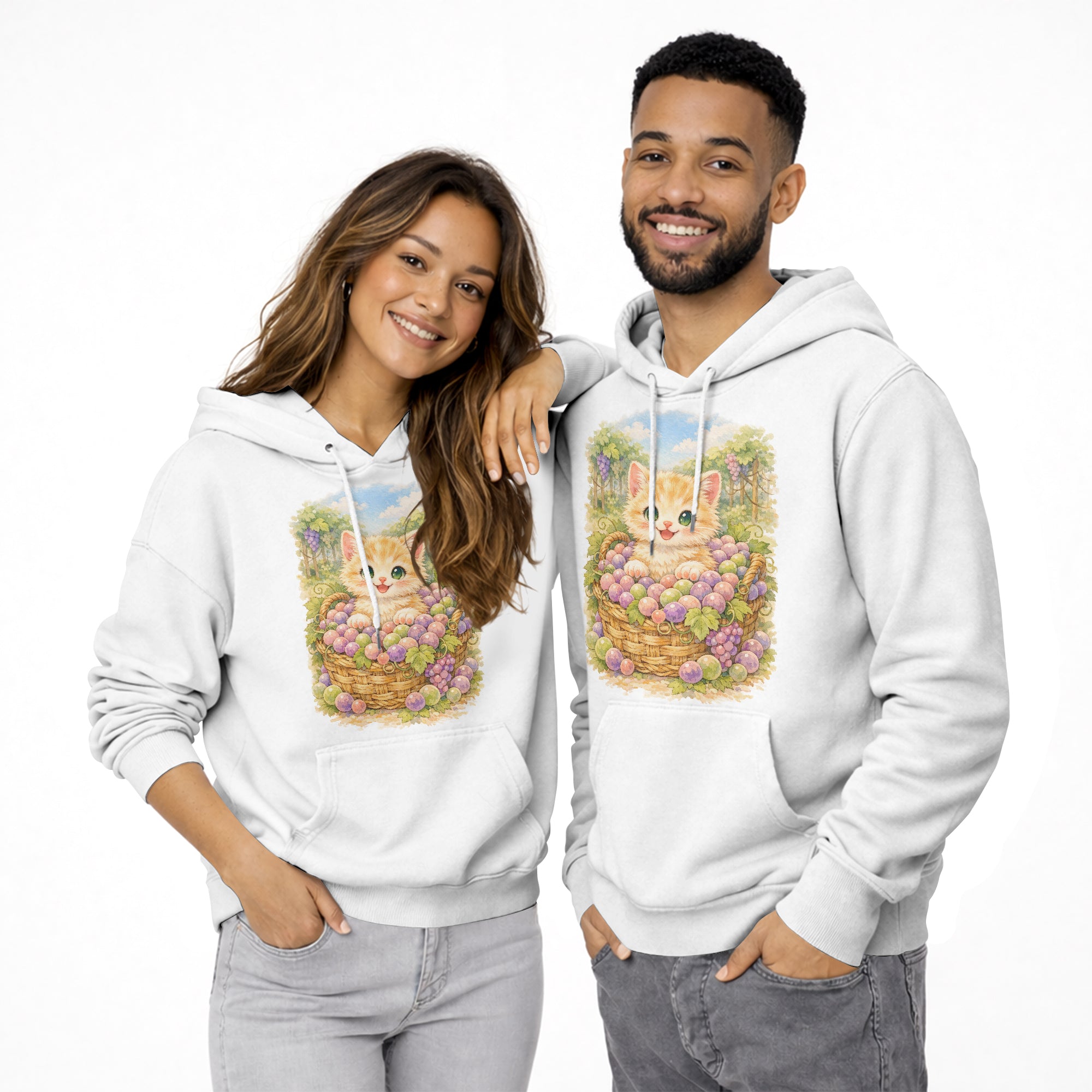 Inspira Paws Grape Cat Soft Hoodie