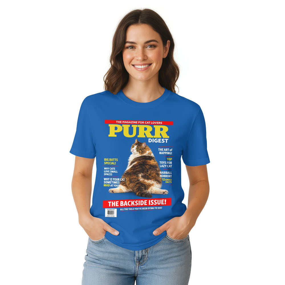 Inspira Paws Purr Cat Graphic T-Shirt
