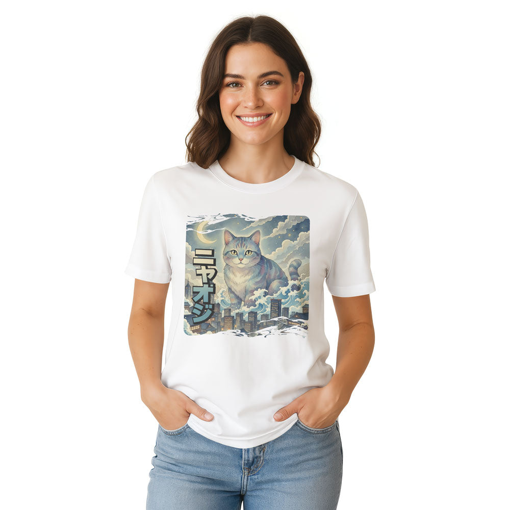 Inspira Paws Catzilla Kaiju Graphic T-Shirt
