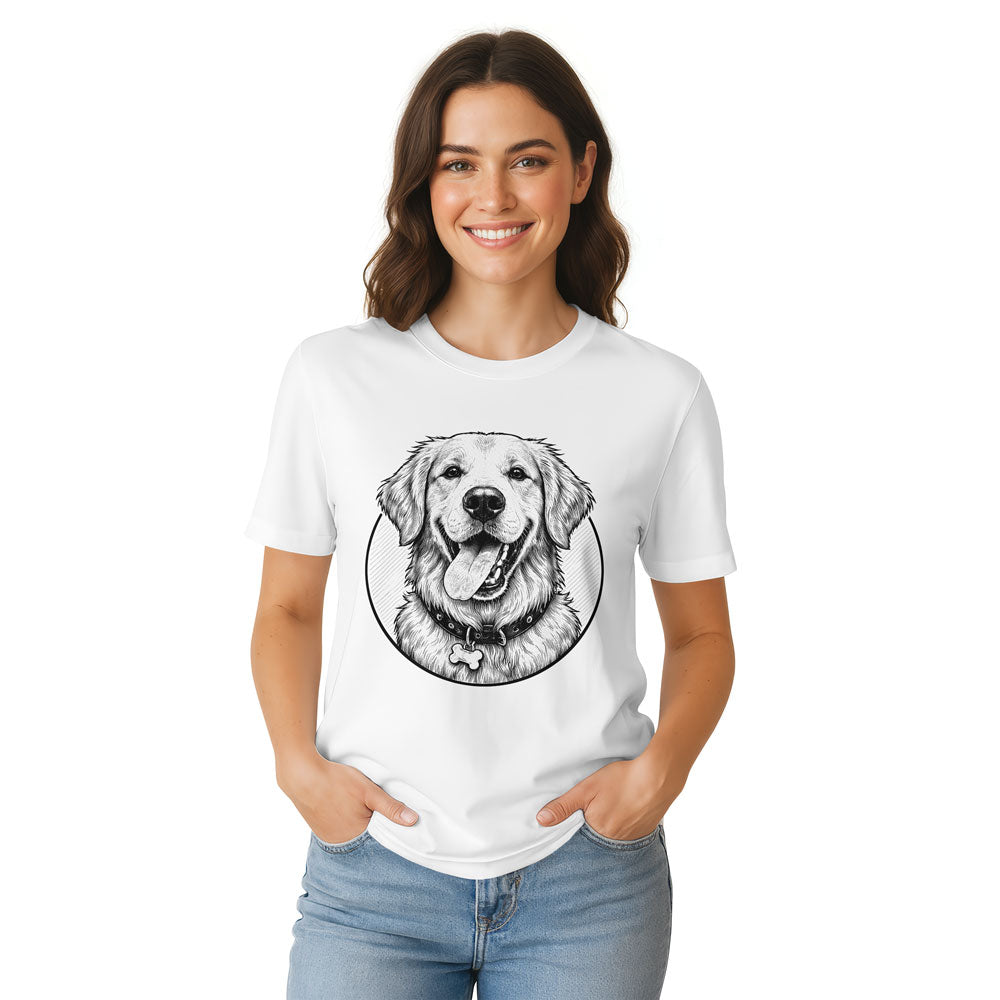 Inspira Paws Adventure Dog Mountain Graphic T-Shirt