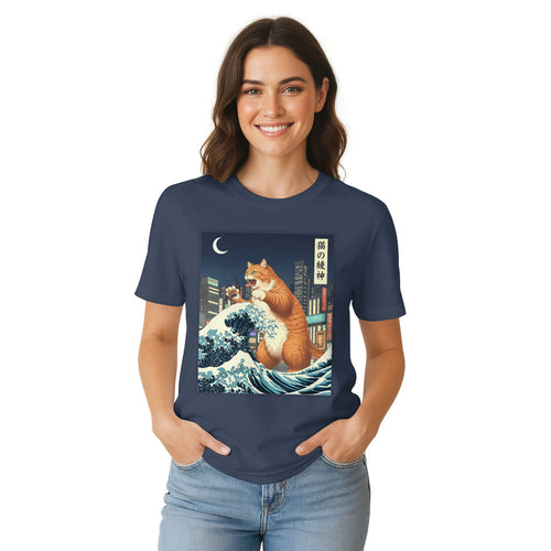 Inspira Paws Catzilla Rampage Graphic T-Shirt
