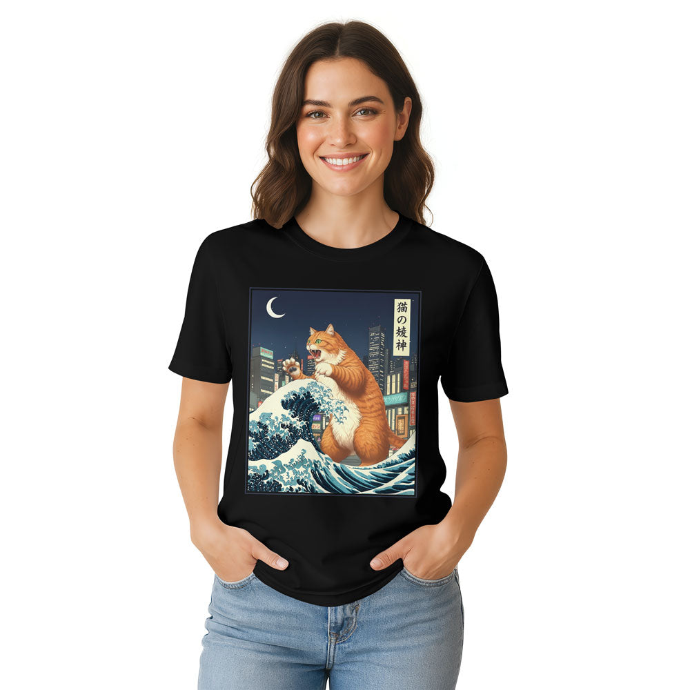 Inspira Paws Catzilla Rampage Graphic T-Shirt