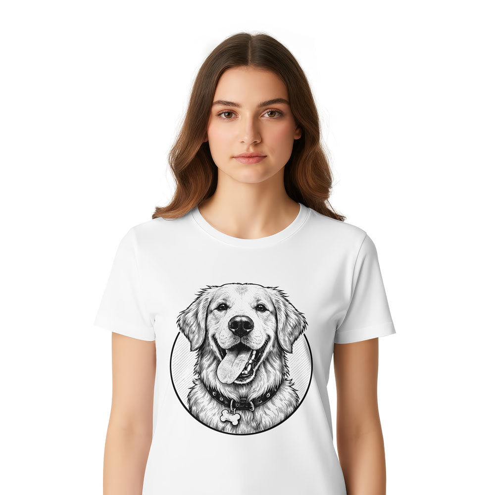 Inspira Paws Adventure Dog Mountain Graphic T-Shirt