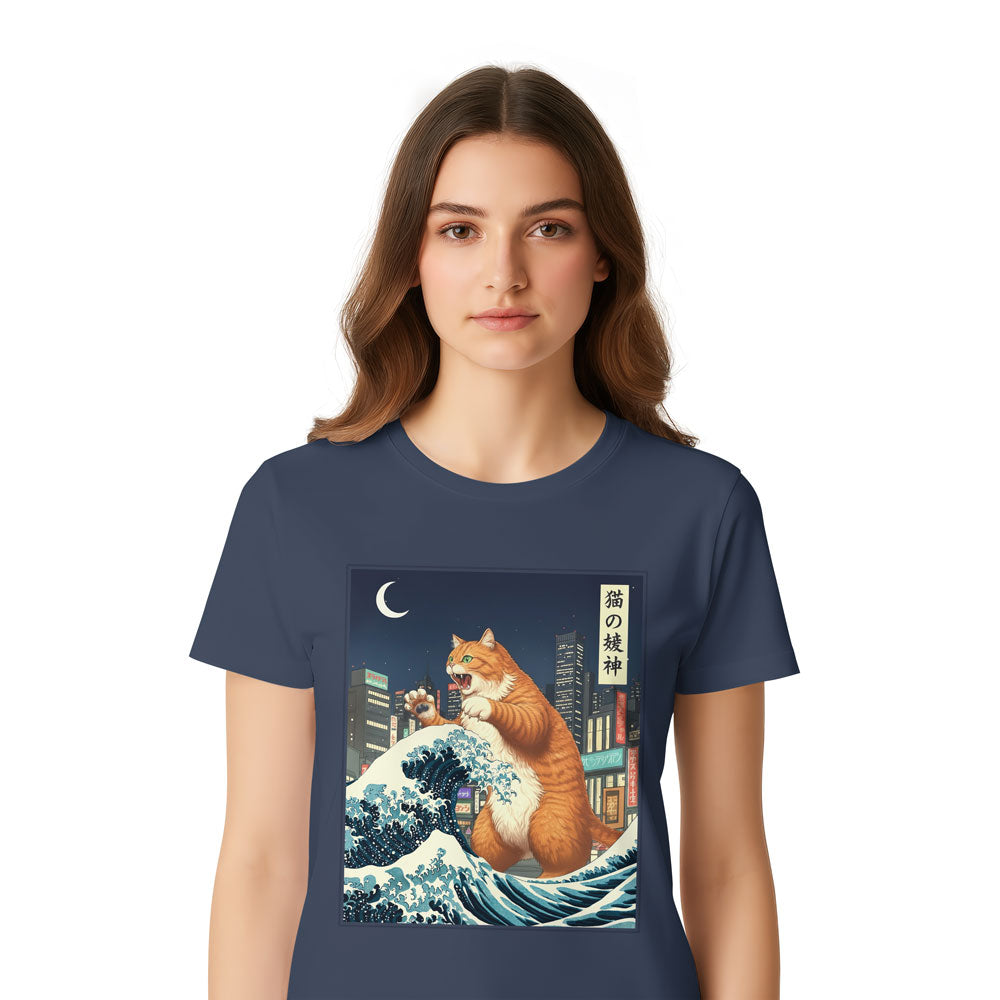 Inspira Paws Catzilla Rampage Graphic T-Shirt