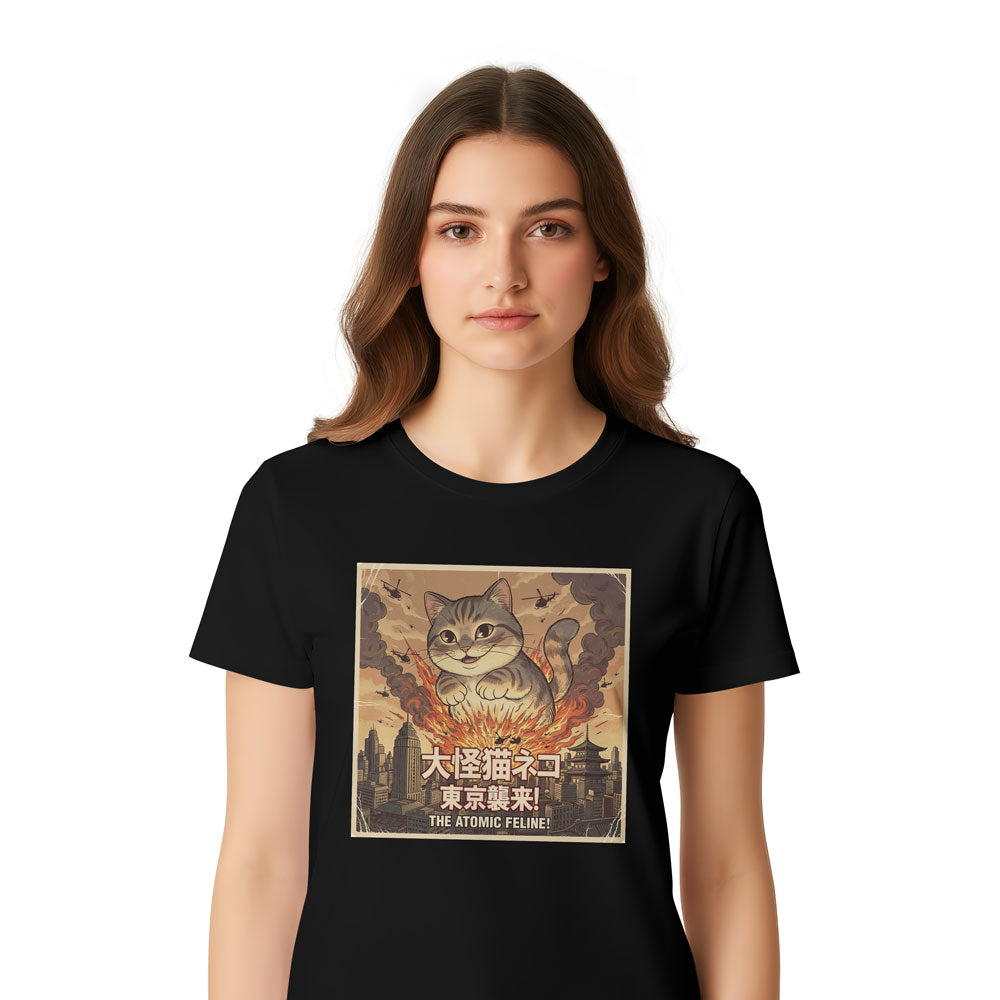 Inspira Paws Catzilla City Crusher Graphic T-Shirt