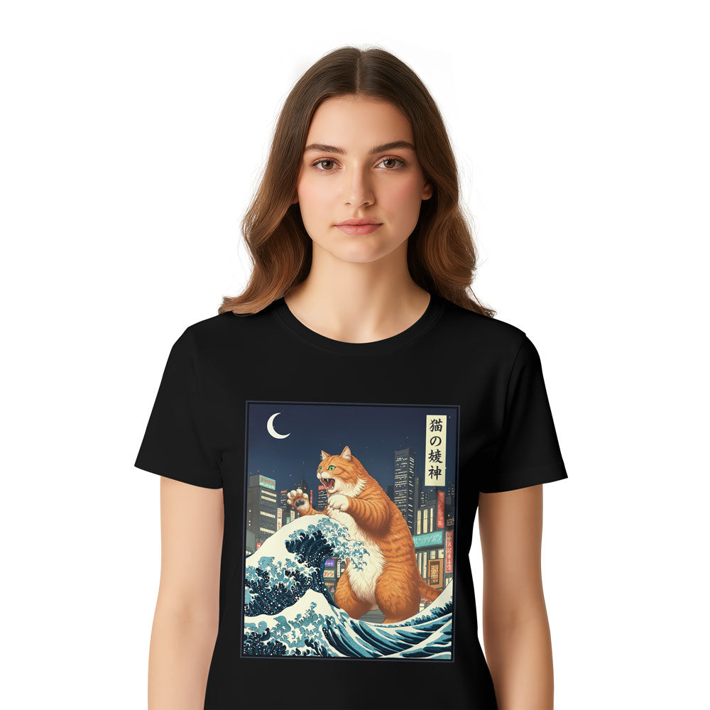 Inspira Paws Catzilla Rampage Graphic T-Shirt