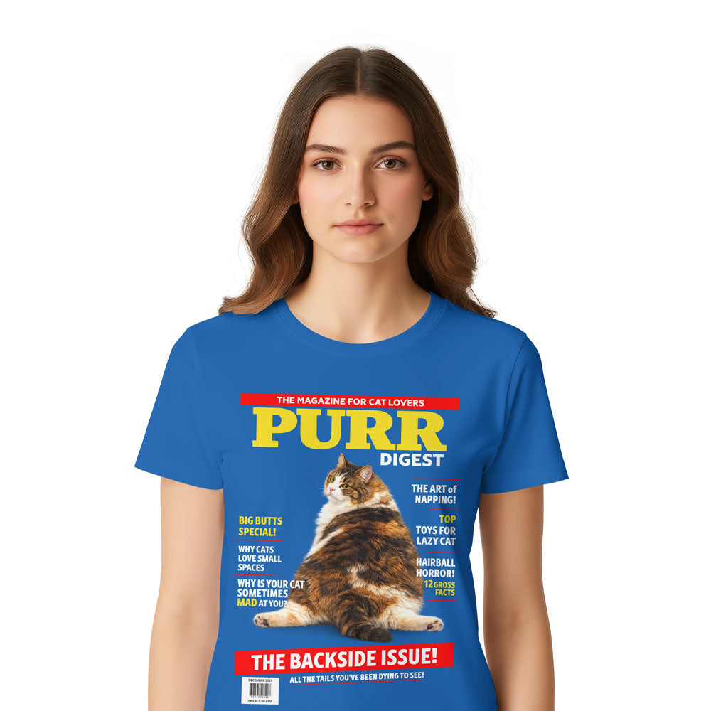 Inspira Paws Purr Cat Graphic T-Shirt
