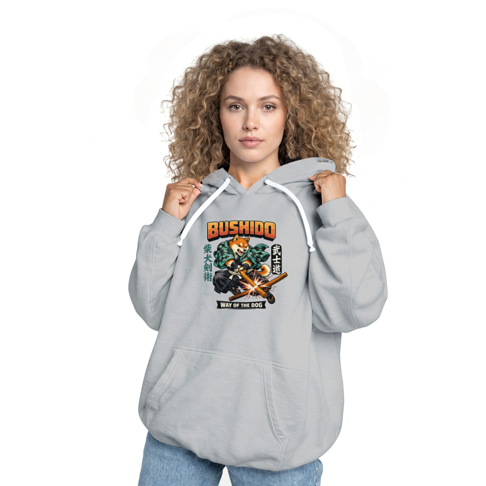 Shiba Samurai Hoodie Gift For Anime And Martial Arts Fans Epic Gifts for Men Women Boy Kids Pull Over Hoodie