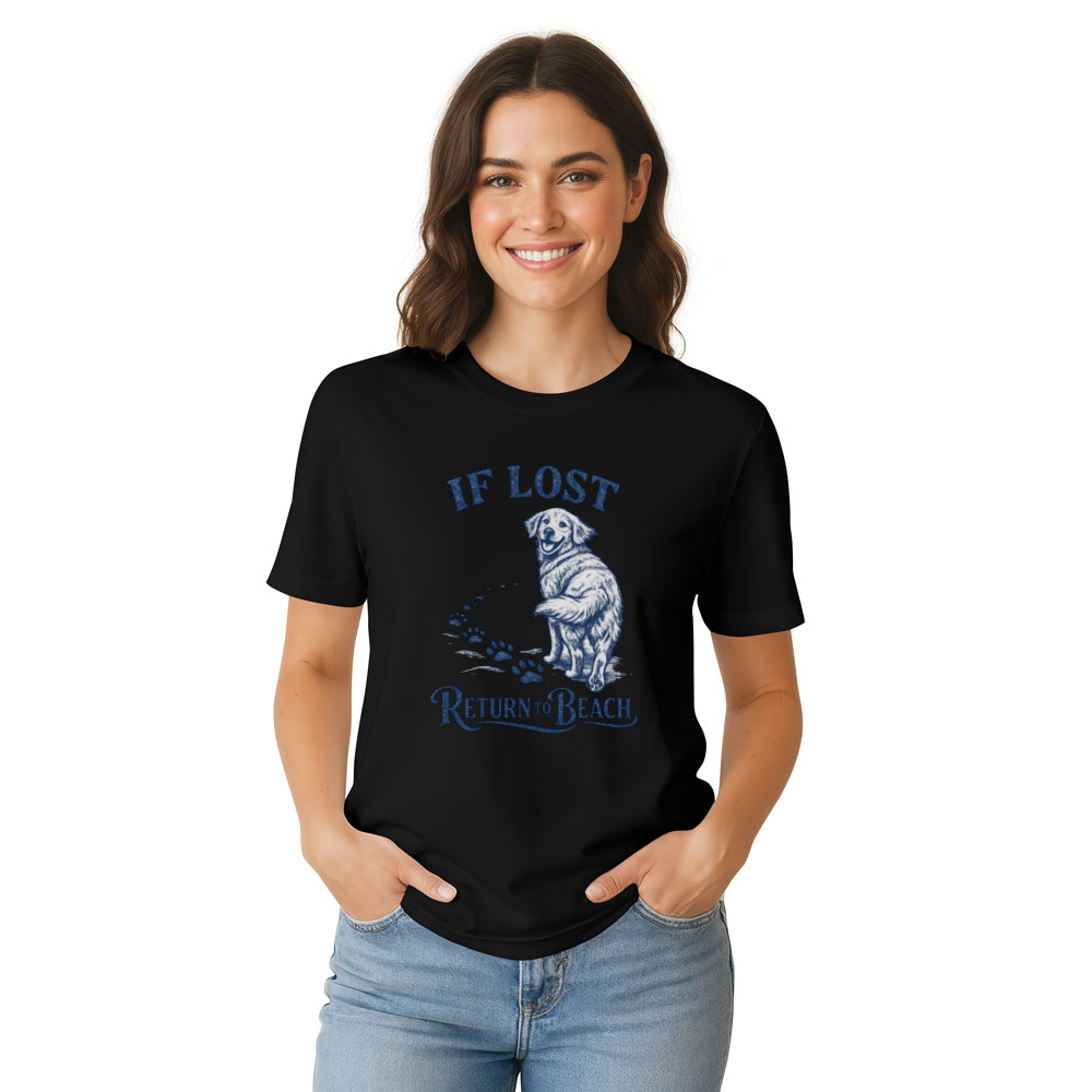 Vintage Golden Retriever Paw Prints T-Shirt Nostalgic Gifts for Men Women Boy Kids T-Shirt
