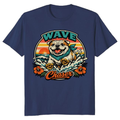 Retro Wave Chaser Chunky Bulldog Summer Graphic Cute Gifts for Men Women Boy Kids T-Shirt