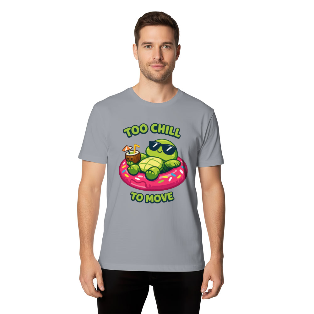 Chubby Sea Turtle T-Shirt Vacation Vibes Chill Gifts for Men Women Boy Kids T-Shirt