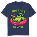 Chubby Sea Turtle T-Shirt Vacation Vibes Chill Gifts for Men Women Boy Kids T-Shirt